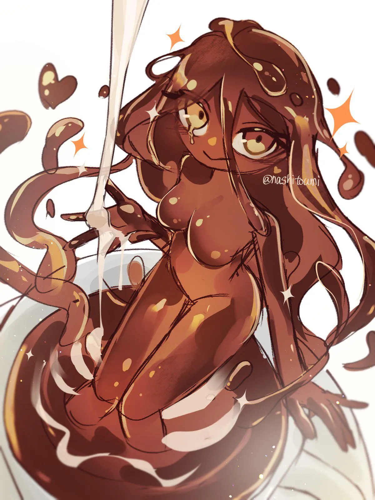 (Slime girl) Did you like to drink coffee