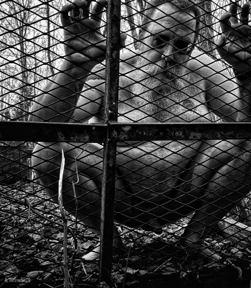 Looking through the mesh