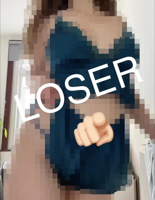 You’re pathetic. That’s all I’ve got to say hahahaha