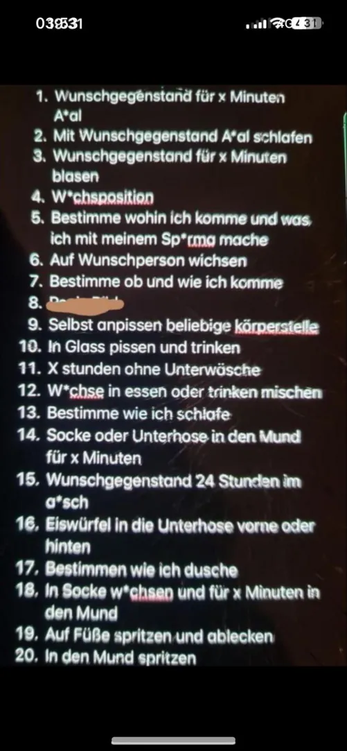 Schreibt mir privat was ich machen soll