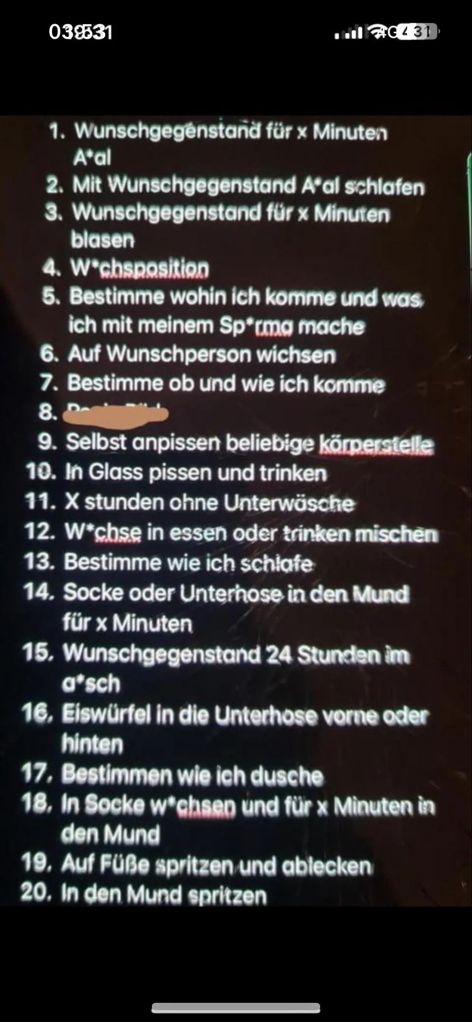 Schreibt mir privat was ich machen soll