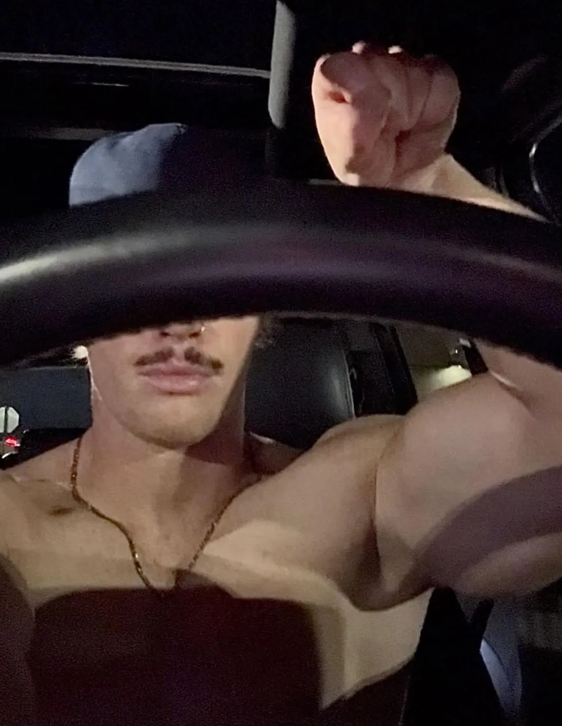 behind the wheel 🤷‍♂️