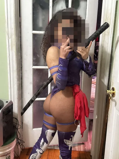 fun-sized afro latina psylocke just dropped..👀