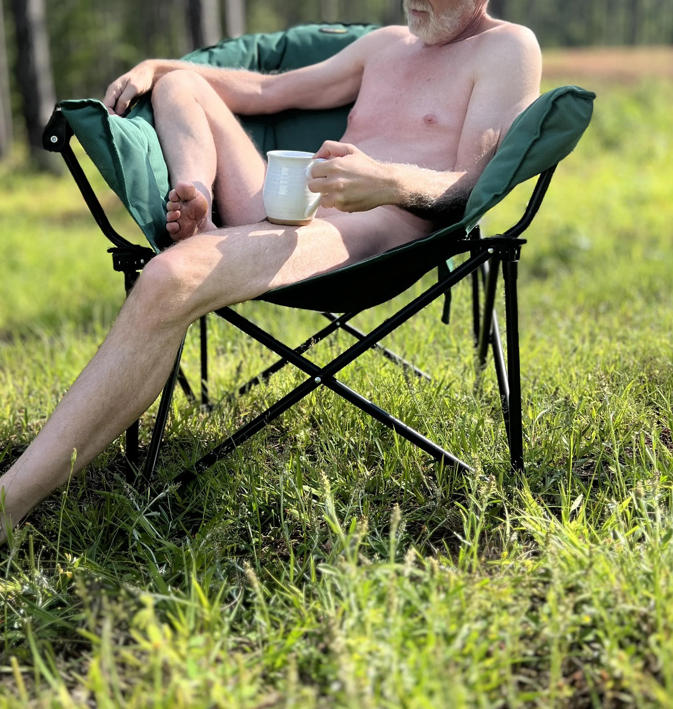 Morning coffee [WPC], sunshine, & chirping birds