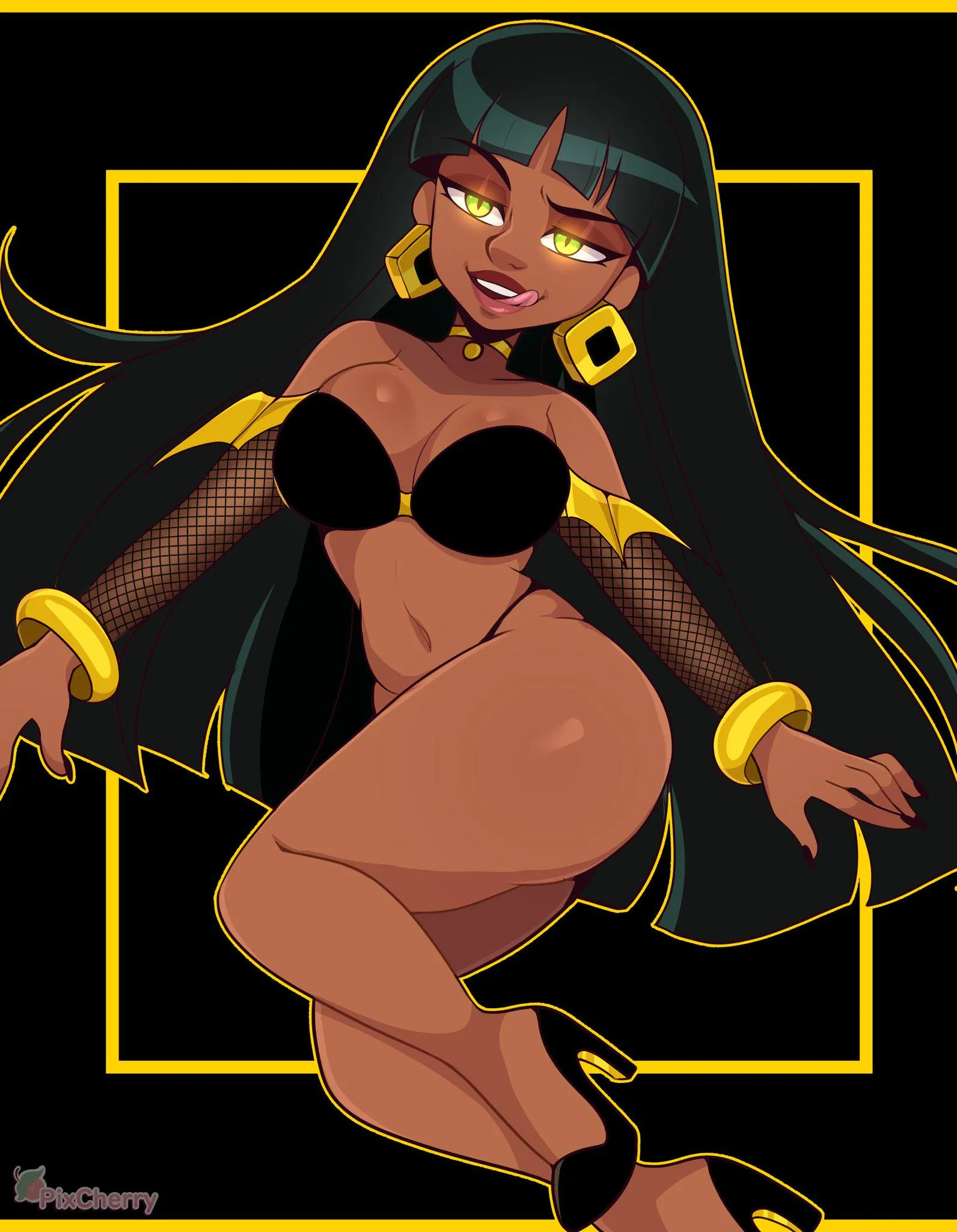 Vampiress Chel is here to suck your........Blood!!  (Cherry Pix)