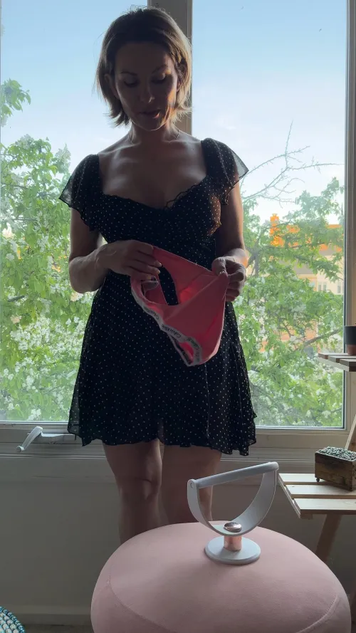 What is she about to see [F42]