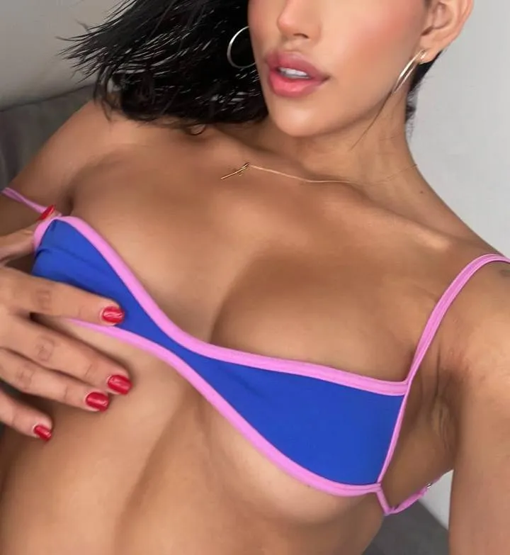 You can use my soft titties to brighten your day.