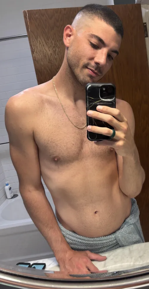 Should I take the towel off?