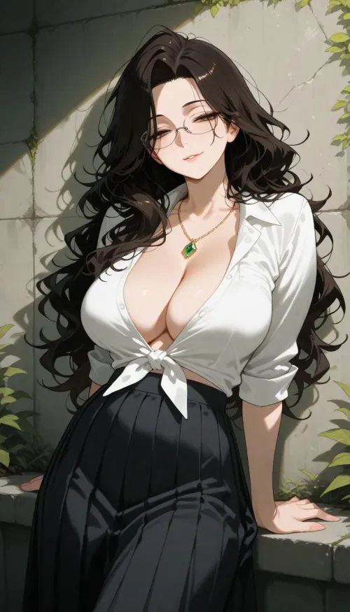 Ready for happy hour after work (Yodayo AI)