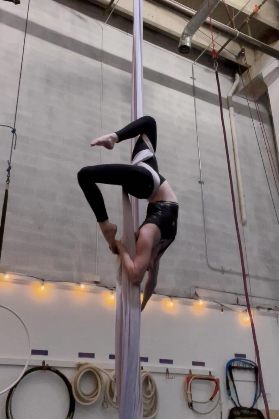 Wonder what sort of trouble I could get up to in this position 😈 (oc)