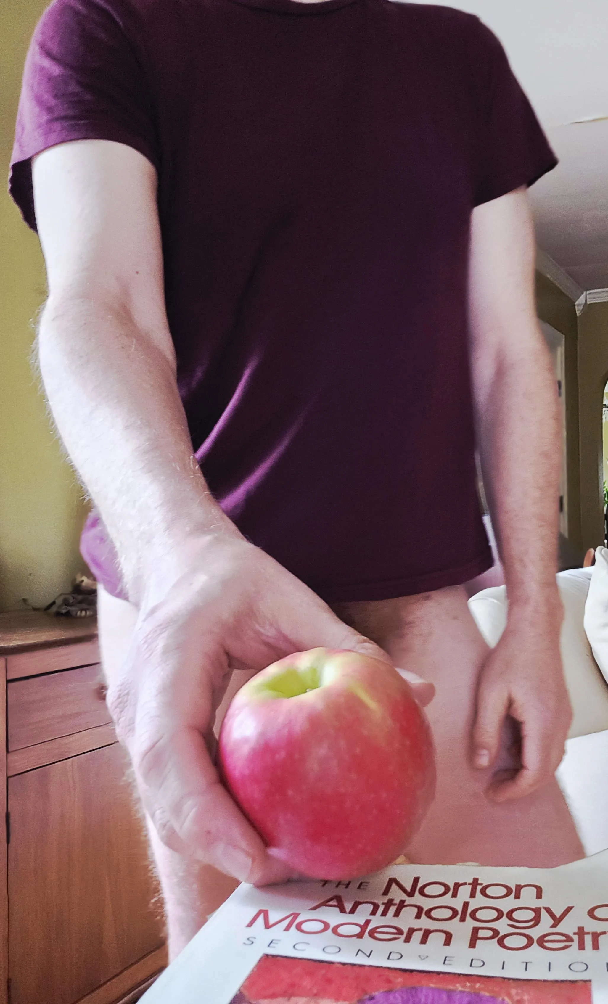An apple for teacher