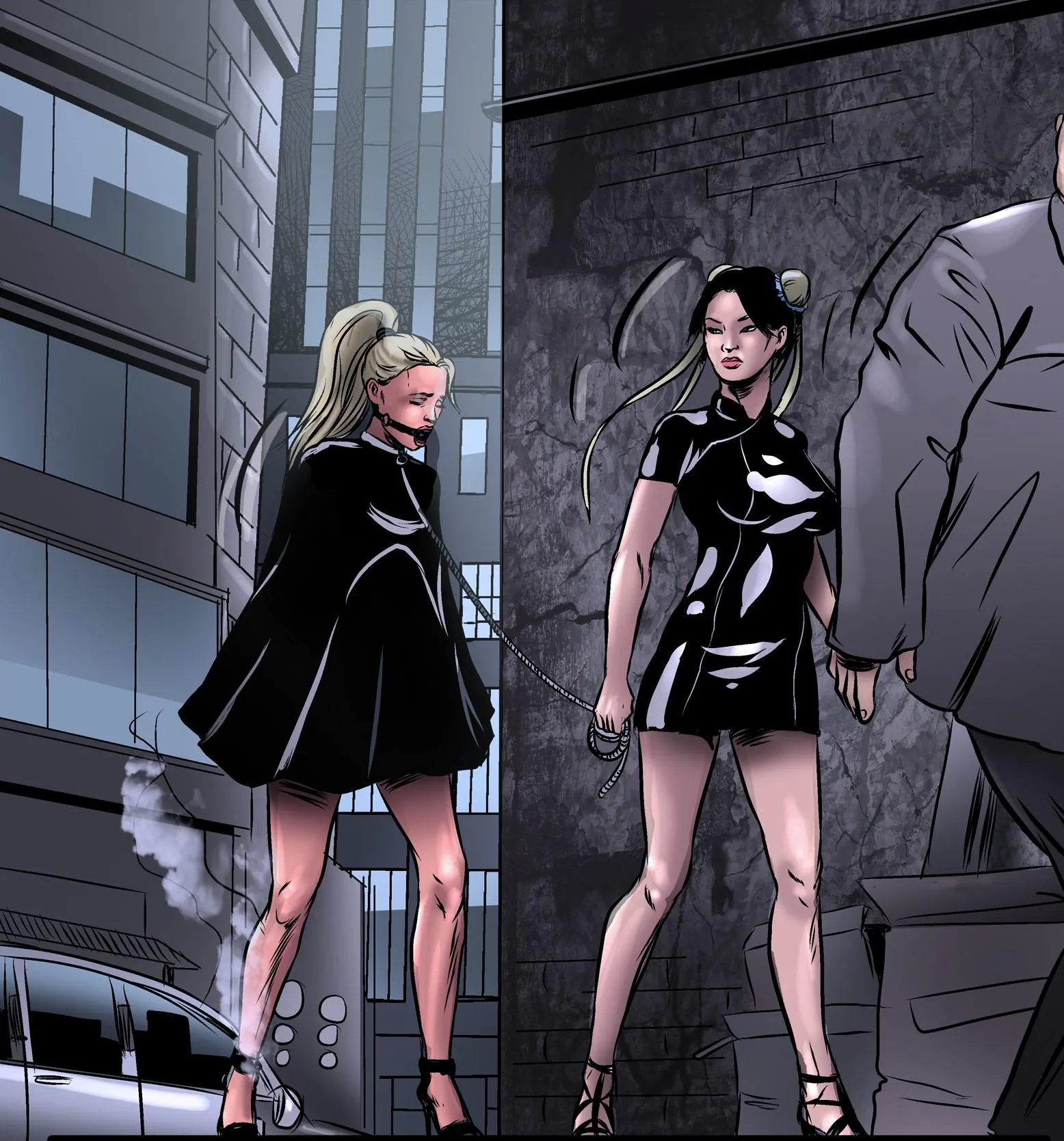 Going for a walk with a pet