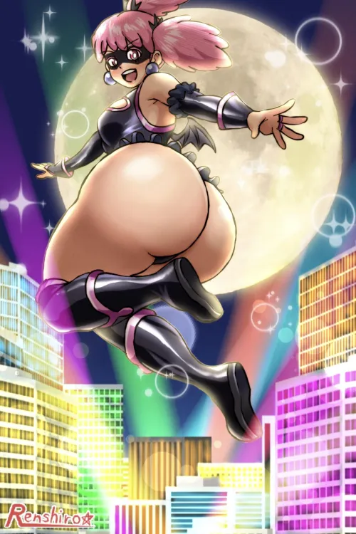 Pop☆Step soaring through the night