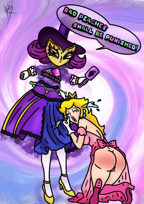 Princess peach X madam Grape!