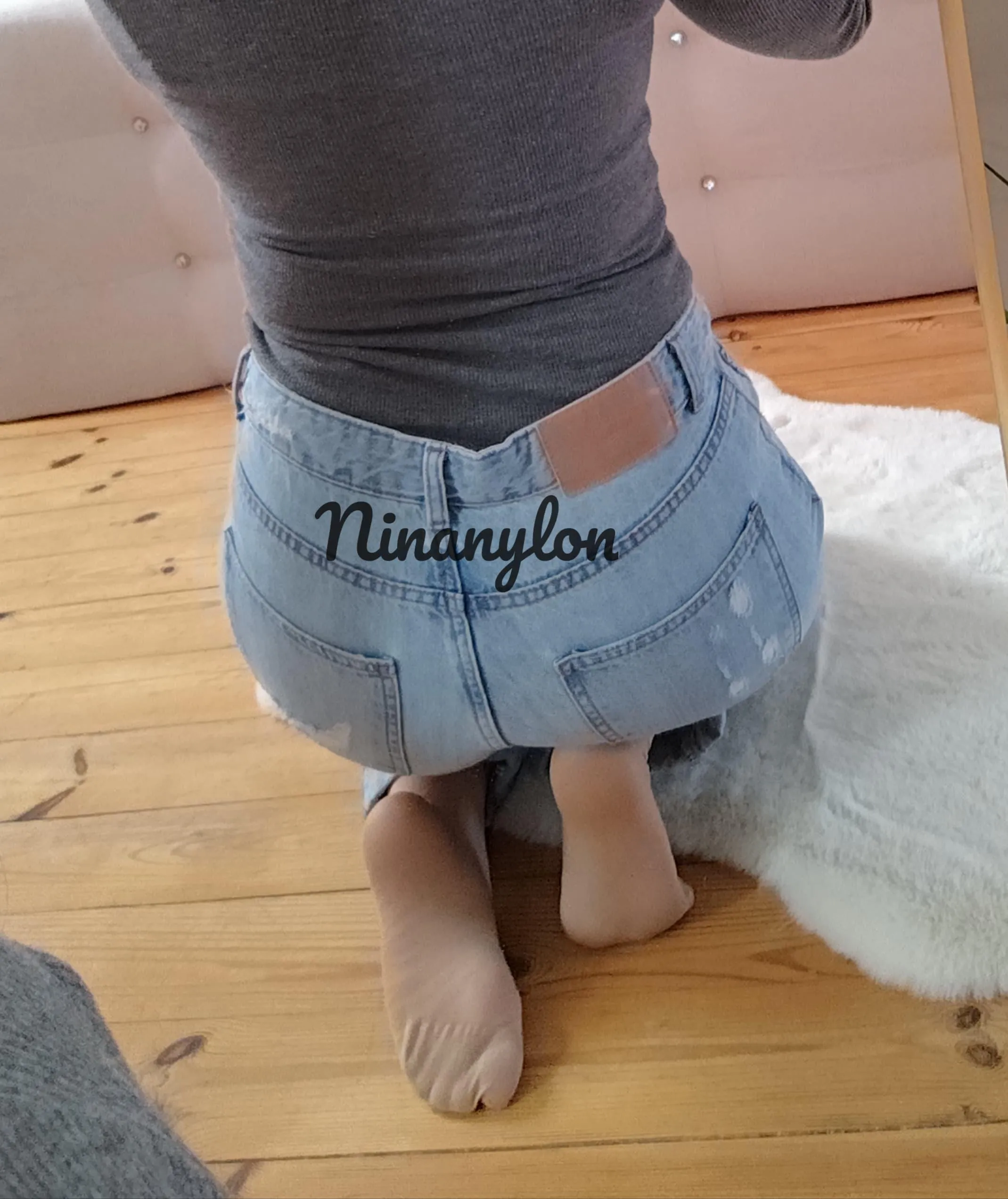 Tell me what you would like to do with my nylon soles 😍