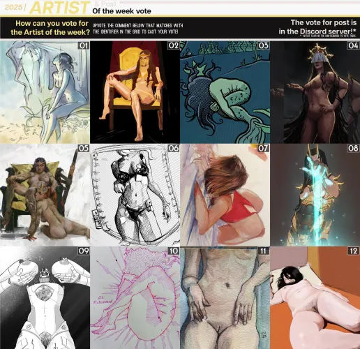 ¡¡Vote for the Artwork & Post of the week!!