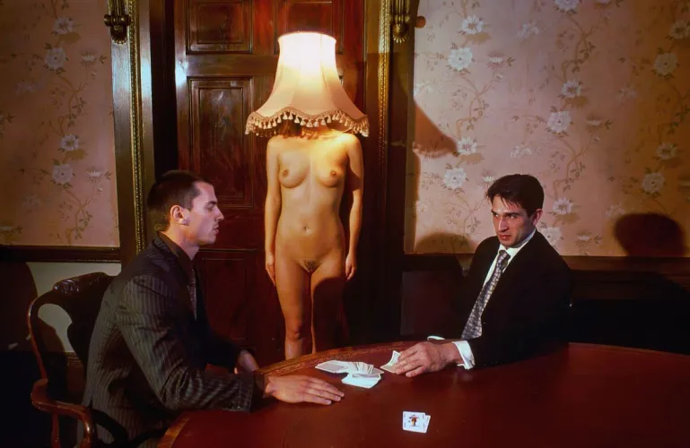 Gentlemen enjoying a calm evening