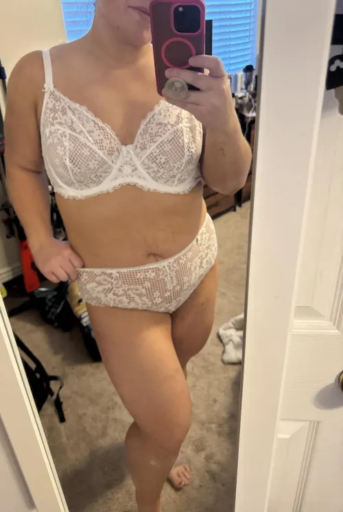 How do you like my new garments?