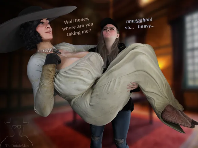 Rose carrying Alcina ❤ (TheDuudeman)