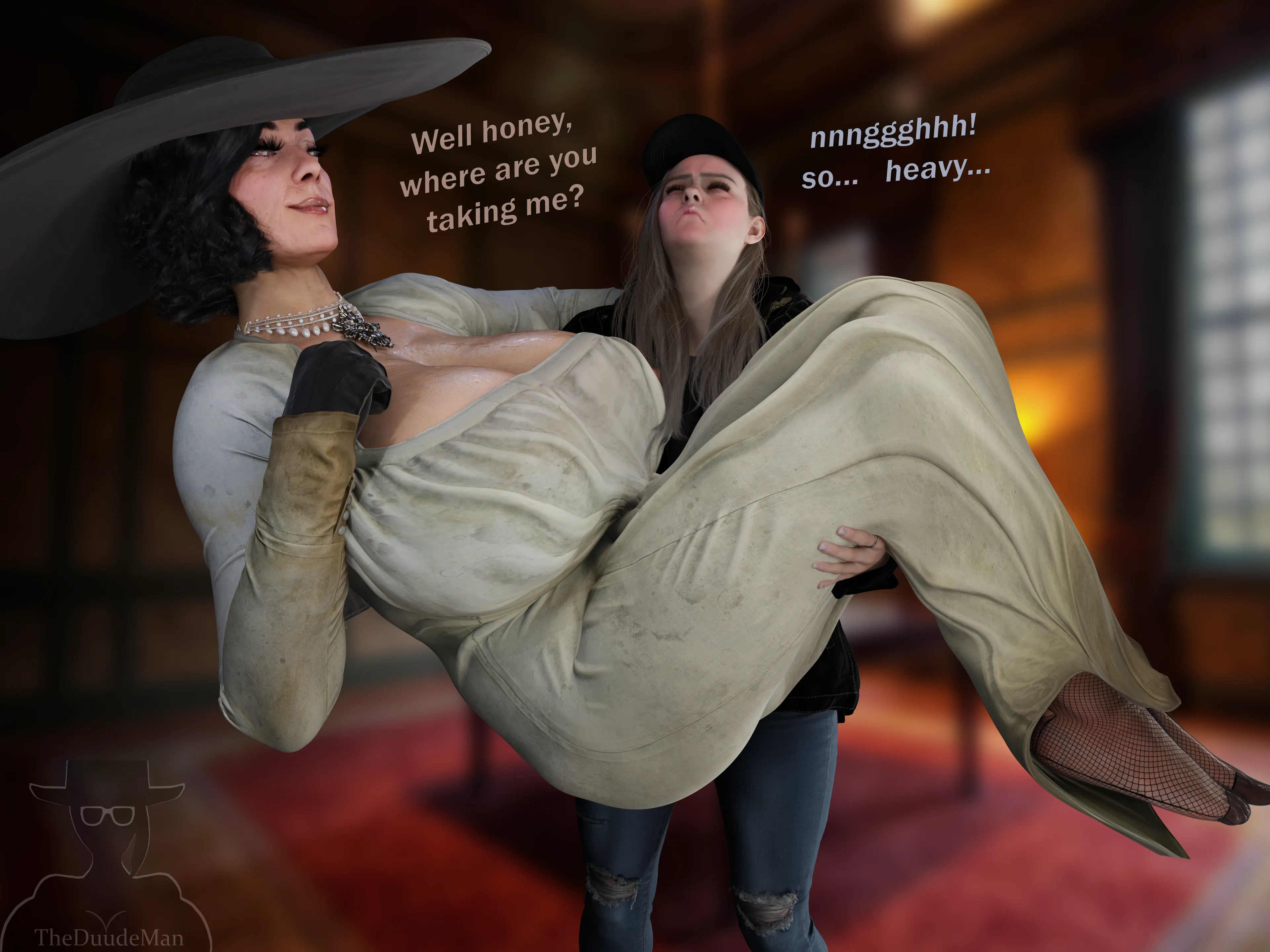 Rose carrying Alcina ❤ (TheDuudeman)