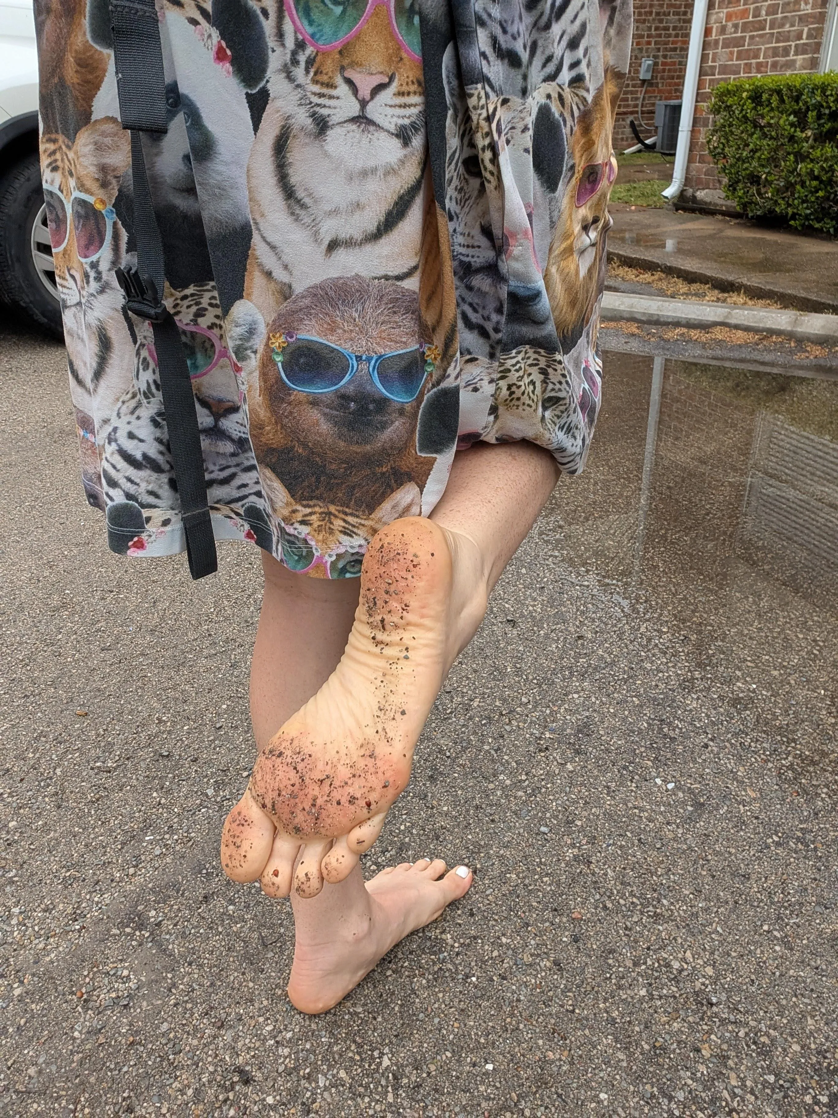 When it comes to feet, how dirty is too dirty?