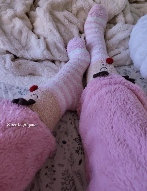 Fuzzy comfy 🩷🦌