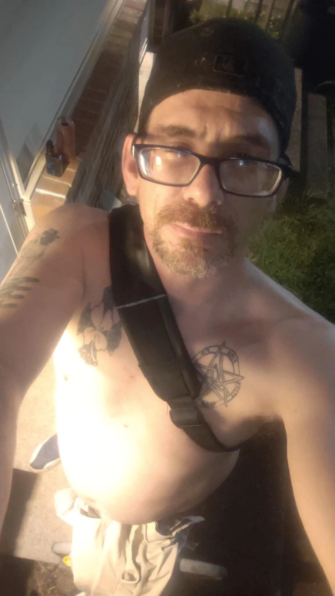 If you see me on my porch like this say hi