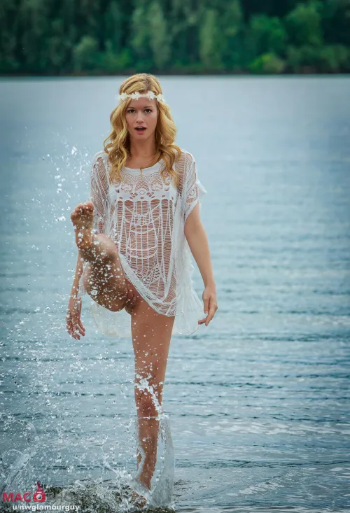 Kicking it on the Beach