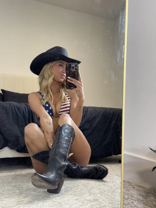 These boots scream power, but my legs whisper control, either way, you’re mine.