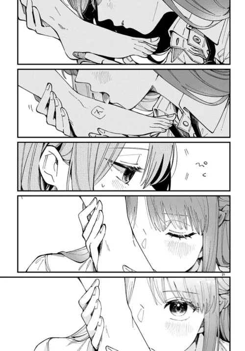 Just give me a little kiss.