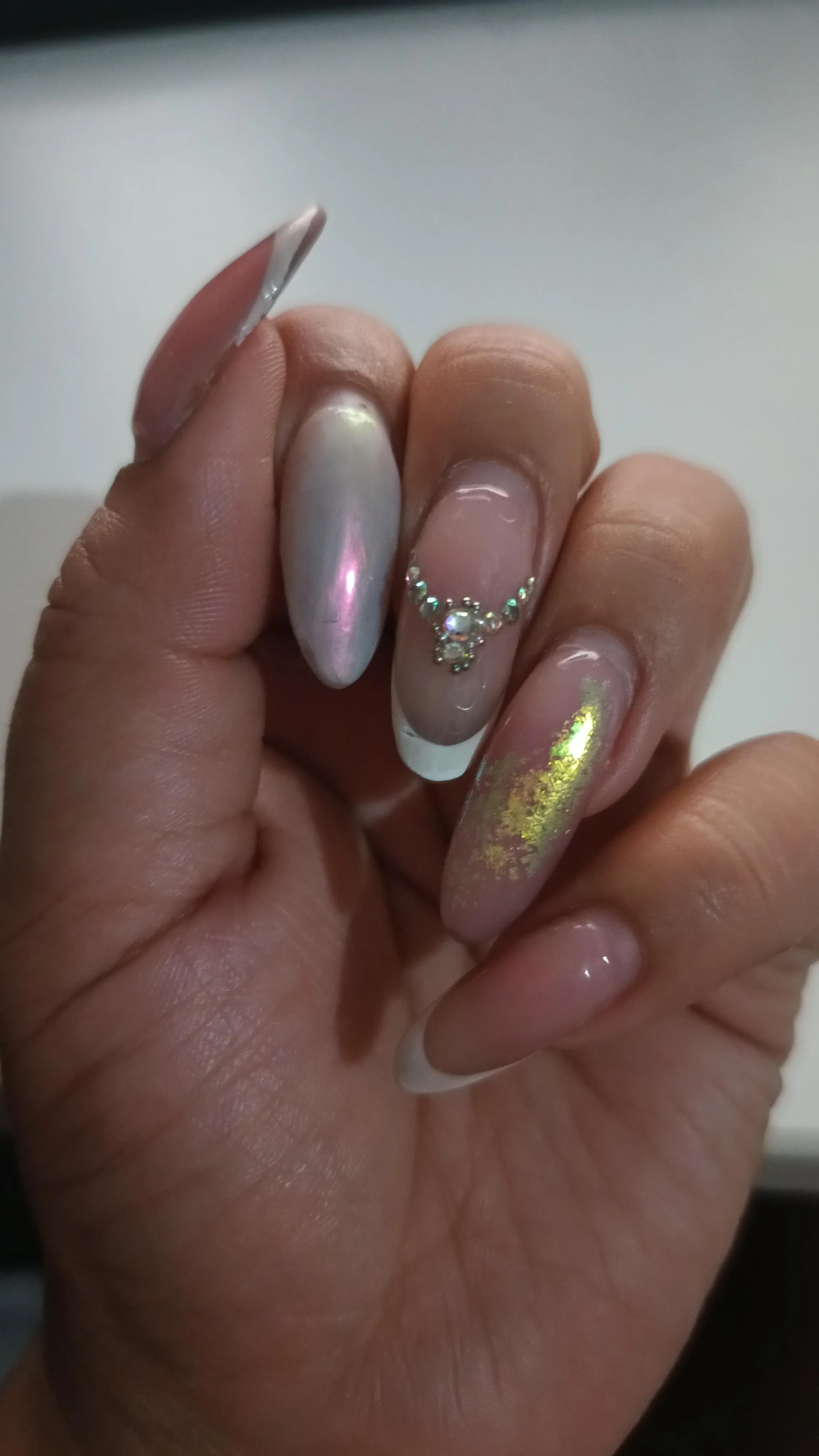 Look at these beautiful natural nails, do you think I need a services?