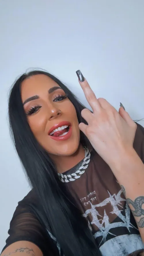 Say please before I let you taste this attitude