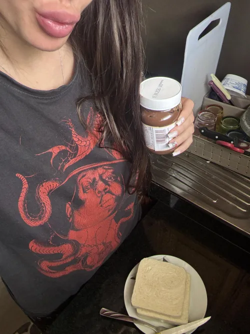 Serving sweetness with a side of mischief