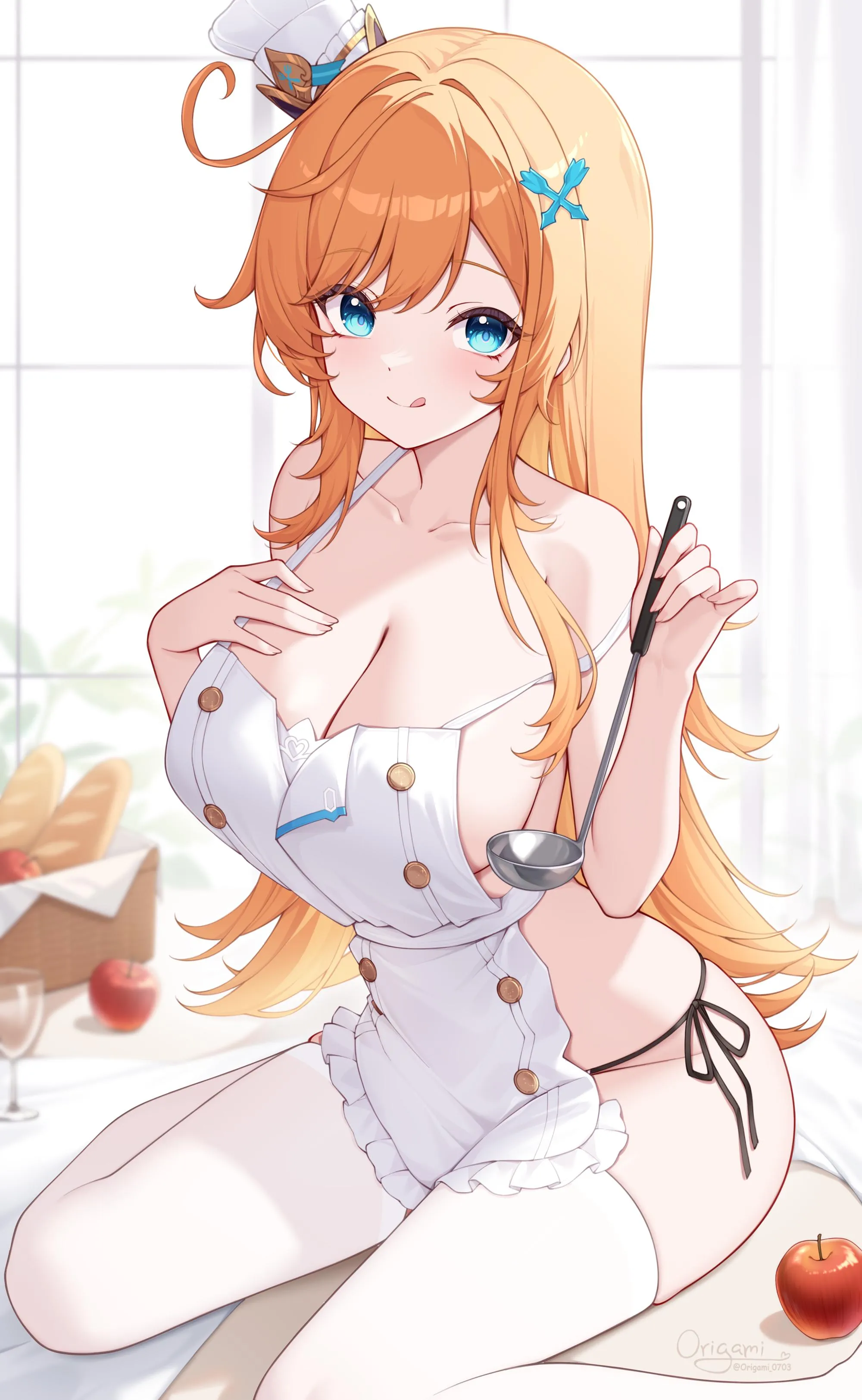 Sexy apron (Origami)