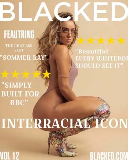 Sommer Ray Blacked Magazine