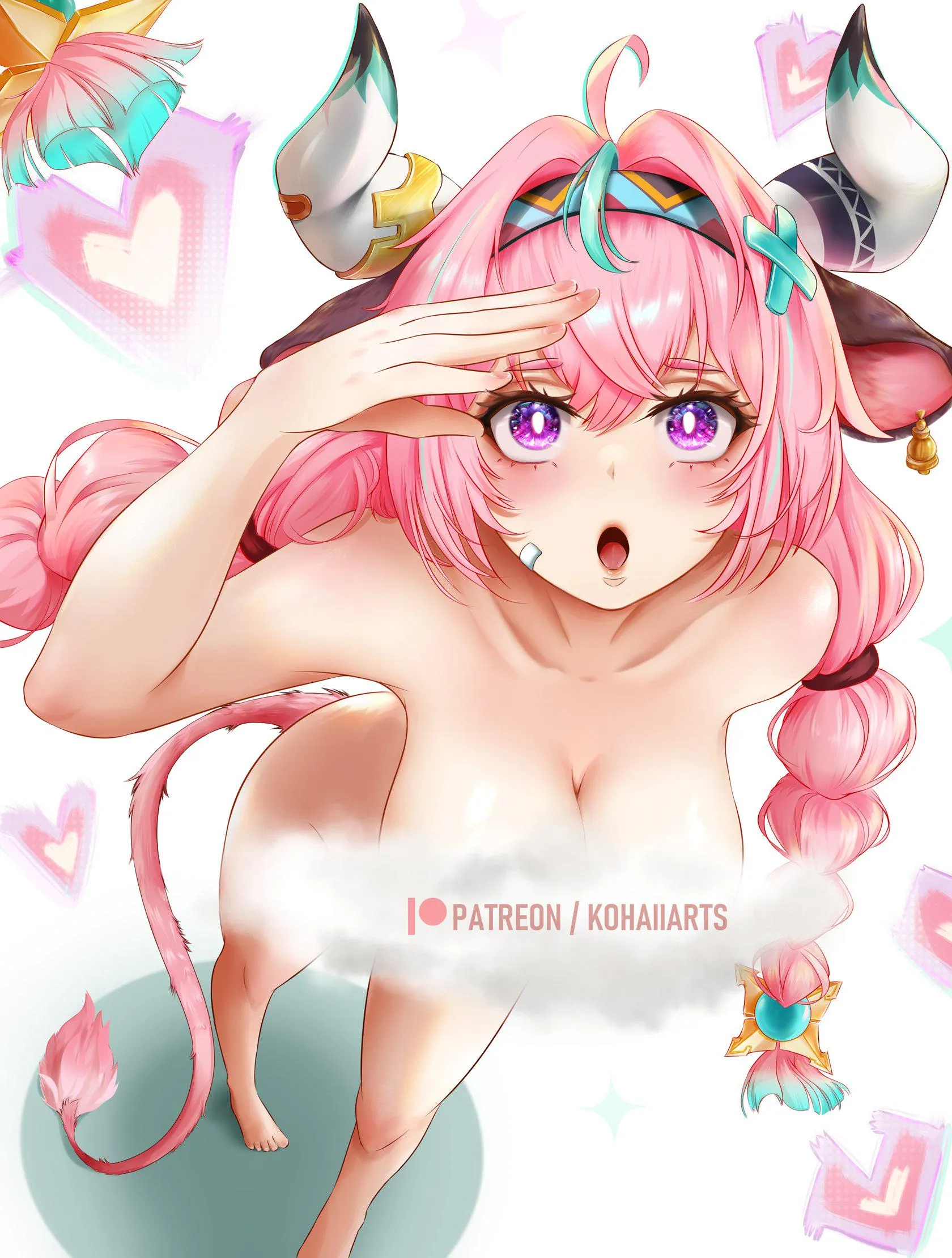 Varesa, found some food! (Kohaii Arts)