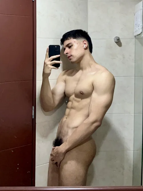 [20] About to take a shower