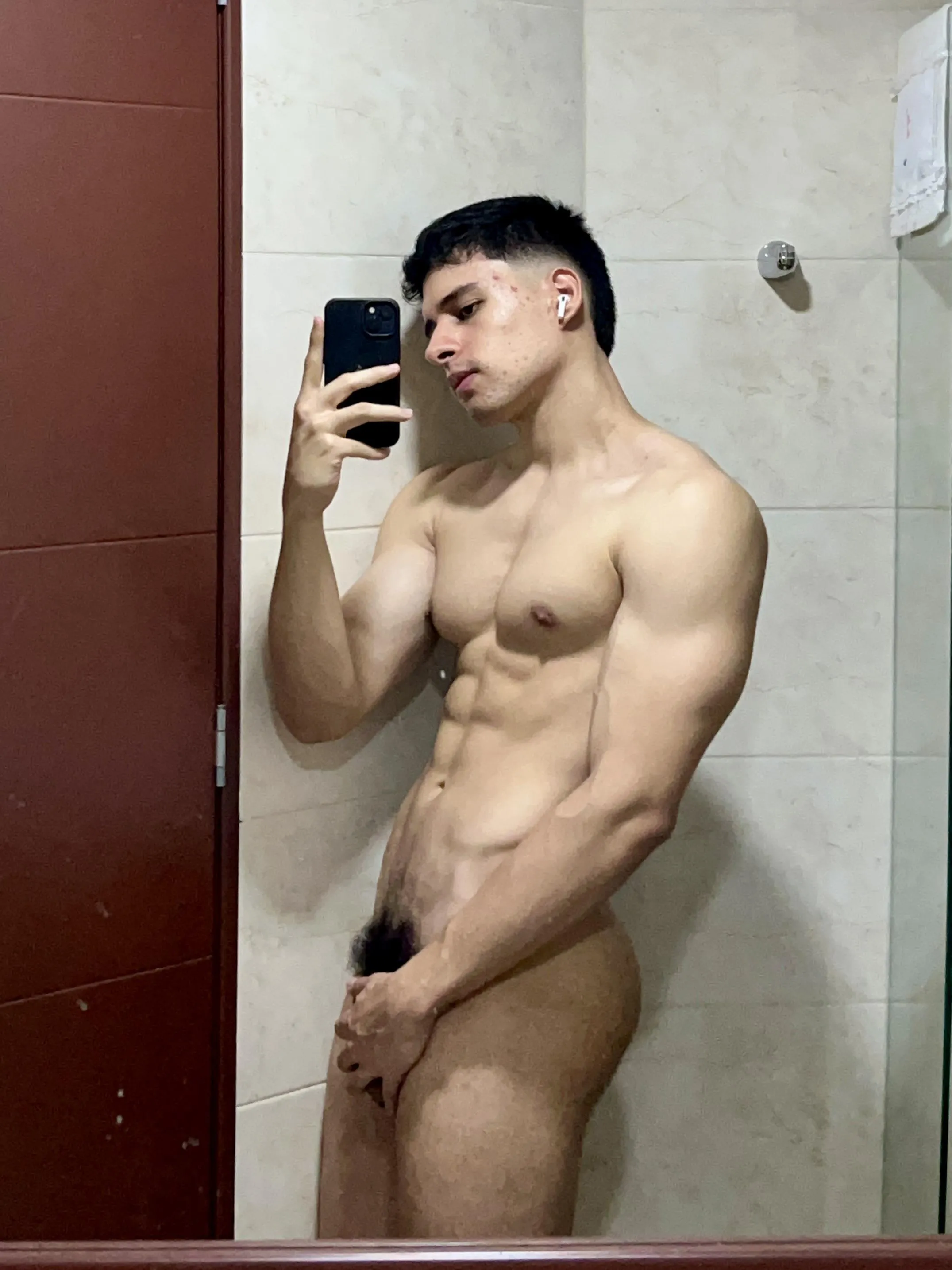 [20] About to take a shower