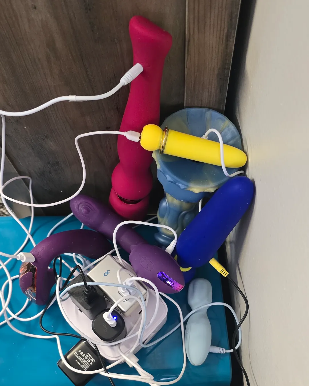 Charging the Toys 🥰