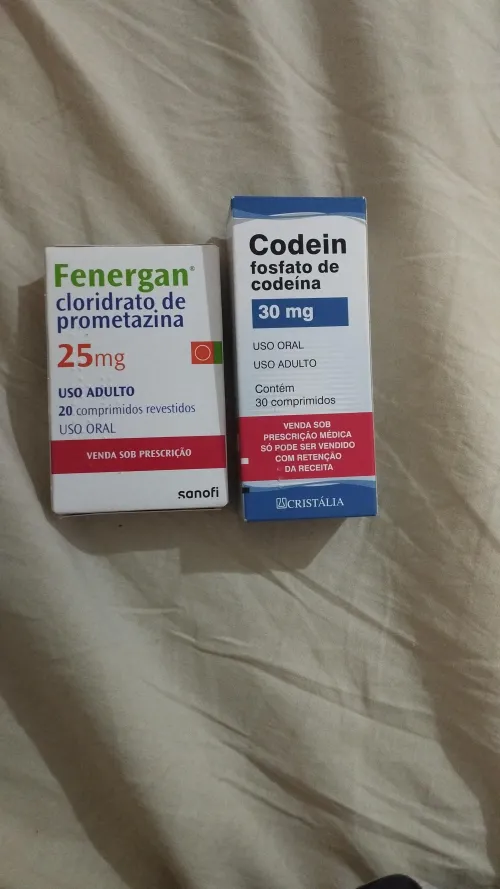 Codeína, primeira vez.