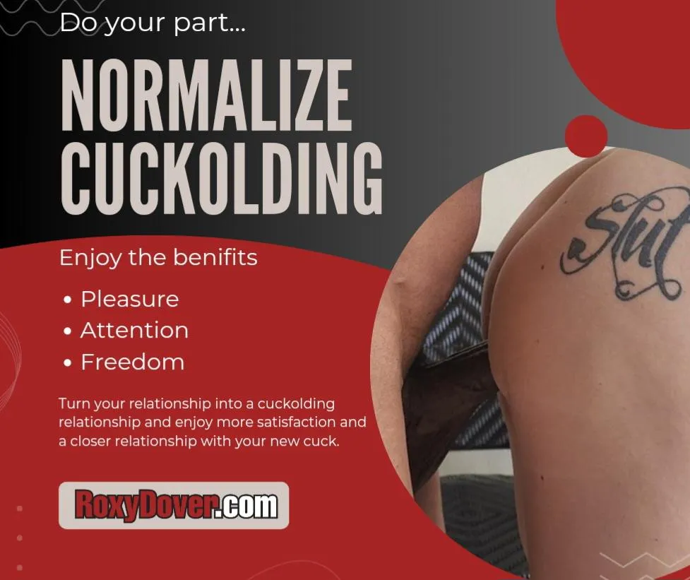 Enjoy the benefits of cuckolding your partner. Loyalfans.com/roxydover