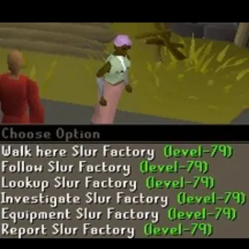Found Nick's RS account