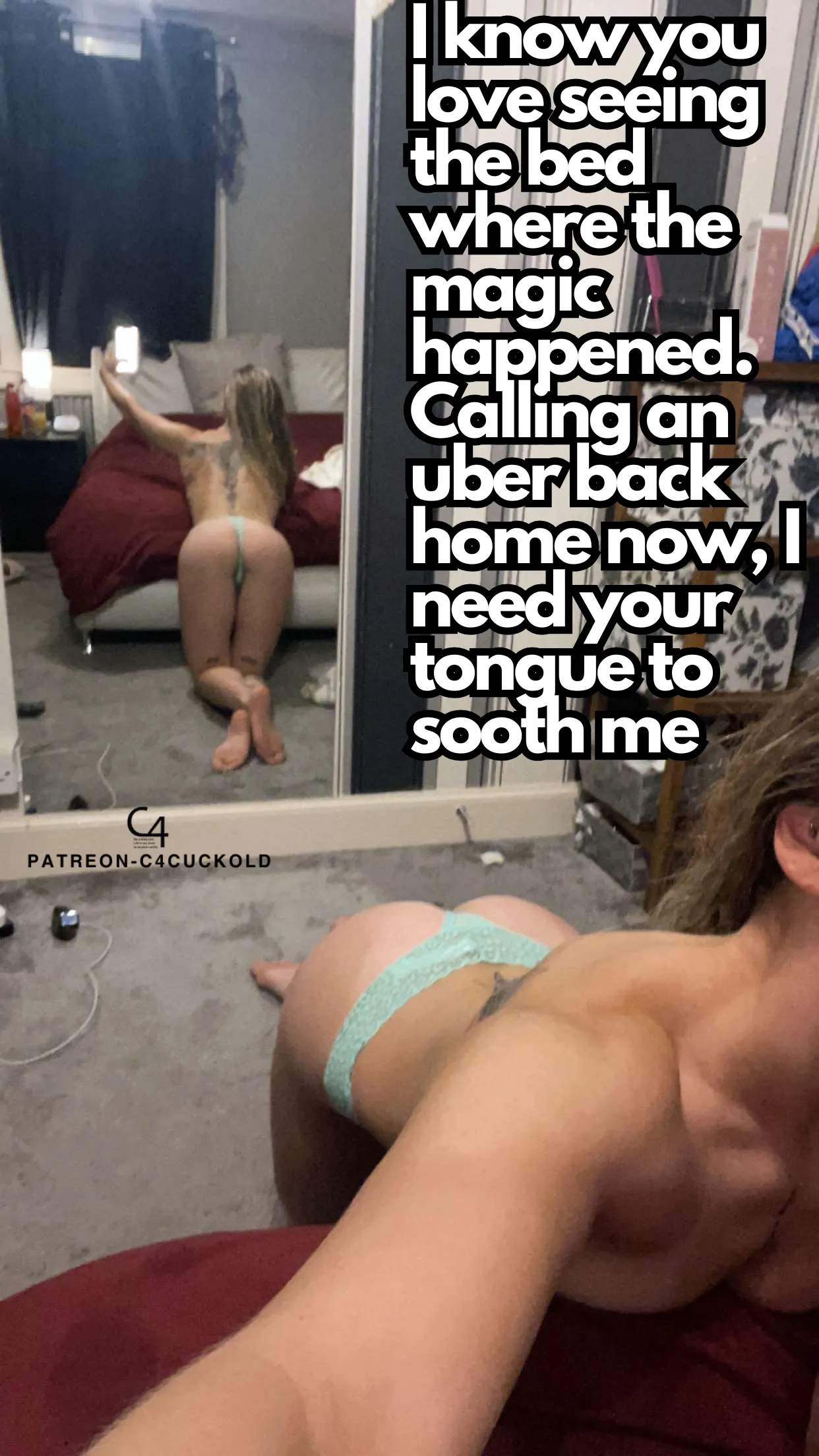 How would you worship her after she gets back home? (no imagefap)