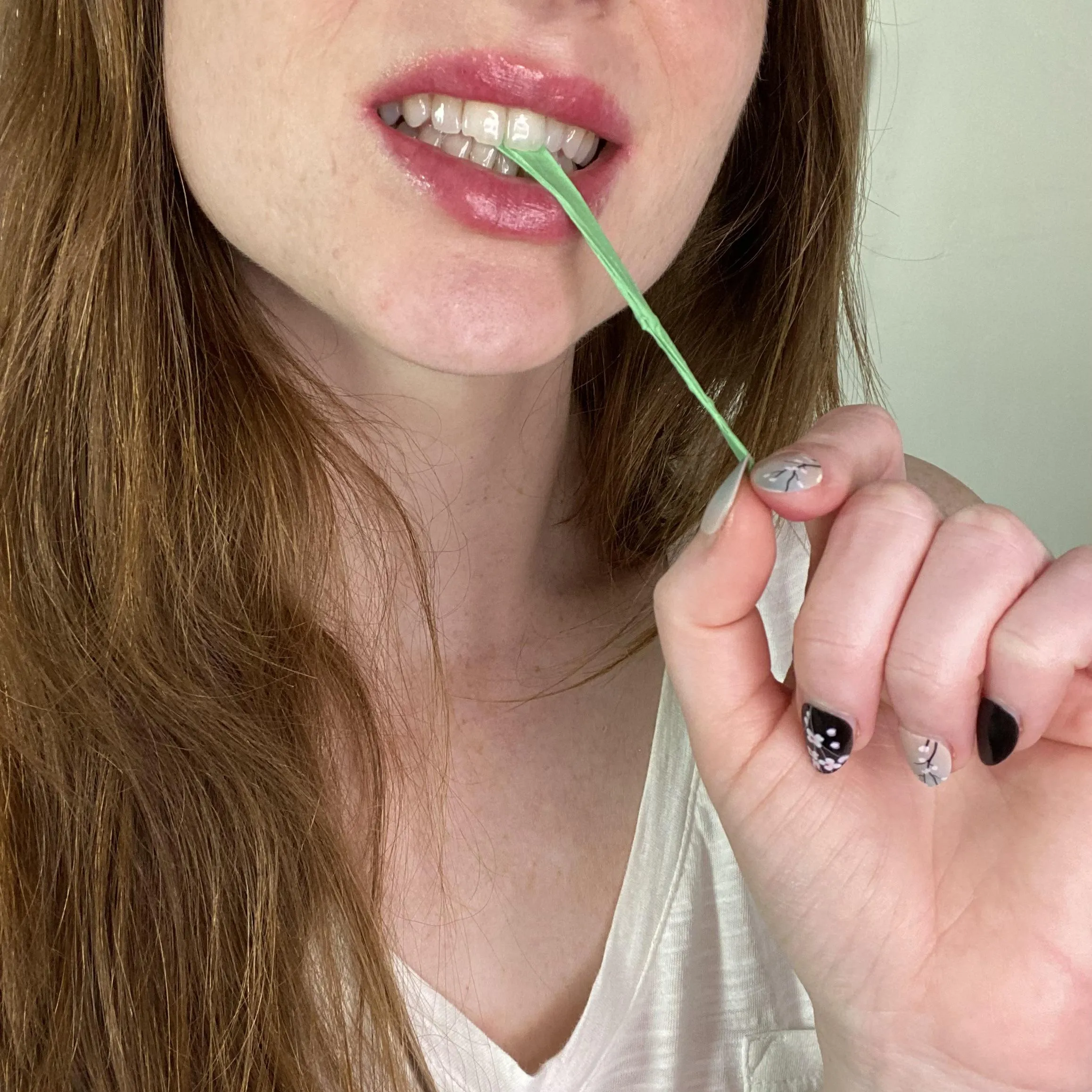 I want to feel you squirm between my teeth {f}