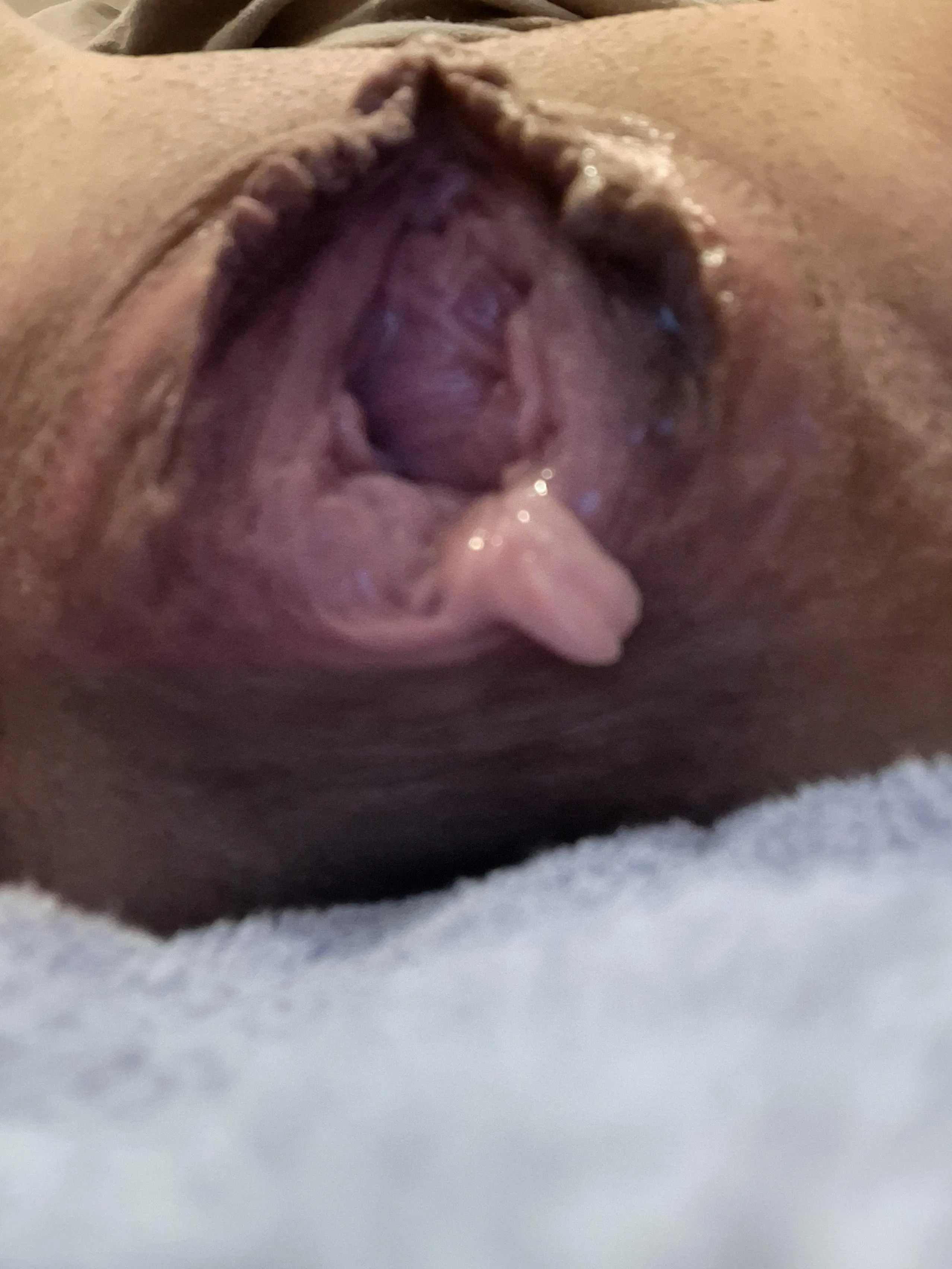 I'm working on destroying my pussy again. ;)