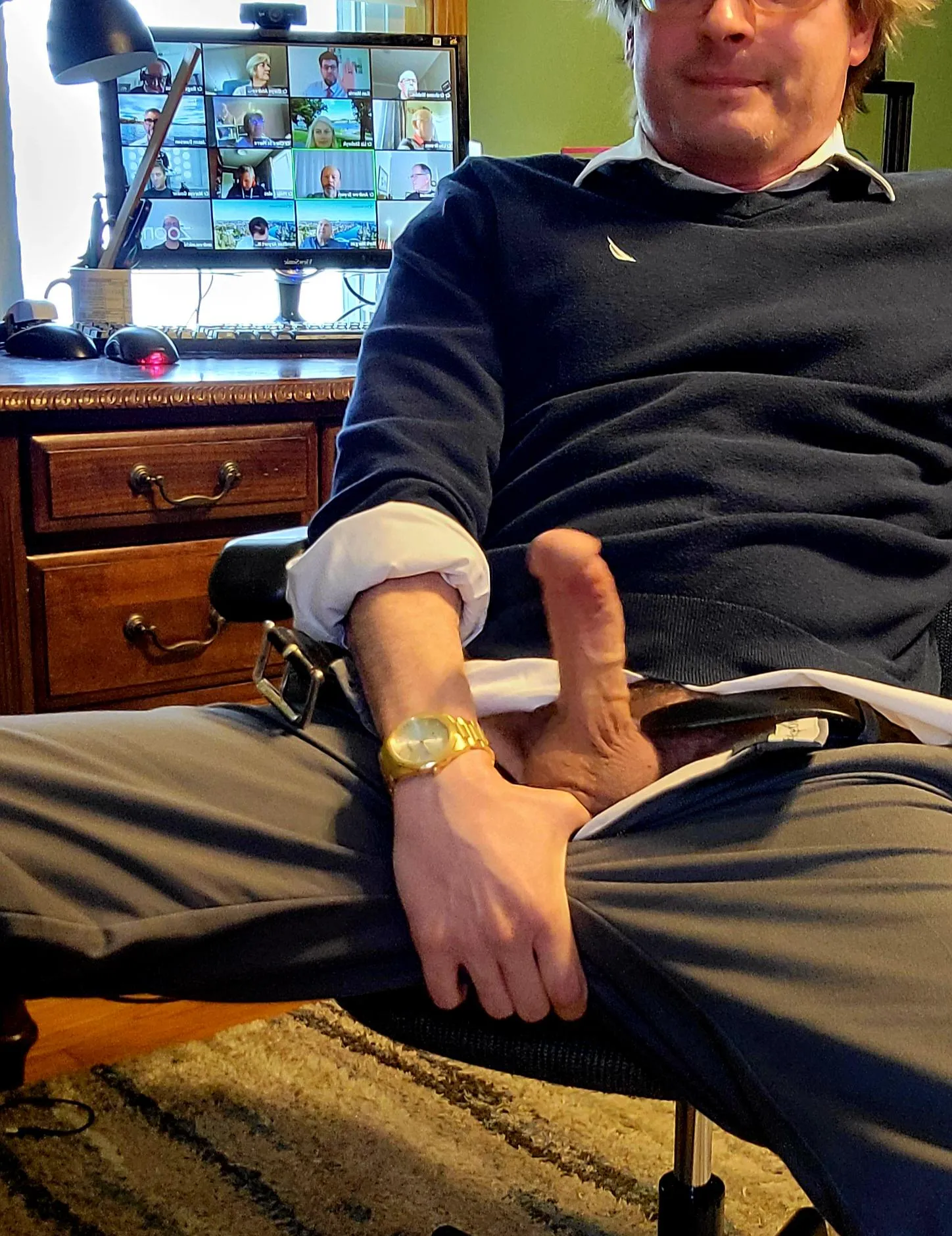 It's OK, the Zoom camera is off