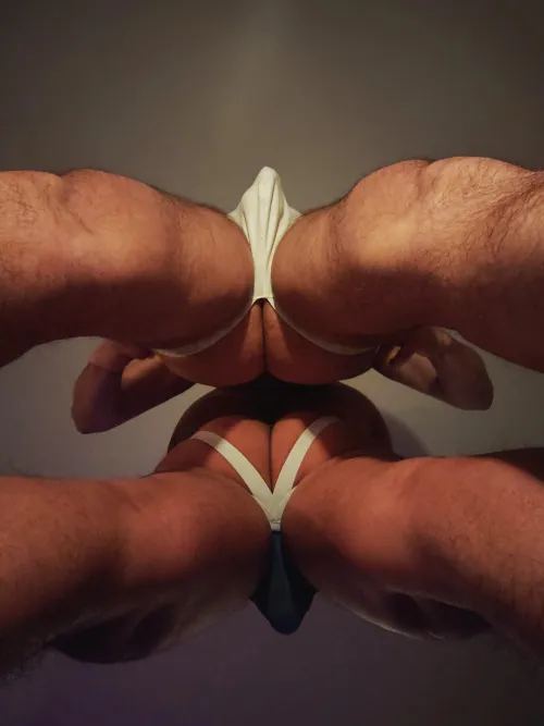 Jockstraps on, pants off, mood rising