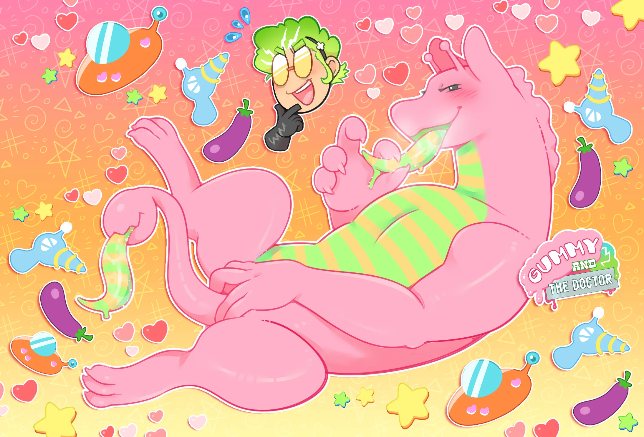 My Big Pink Alien Dragon (Gummy and the Doctor)
