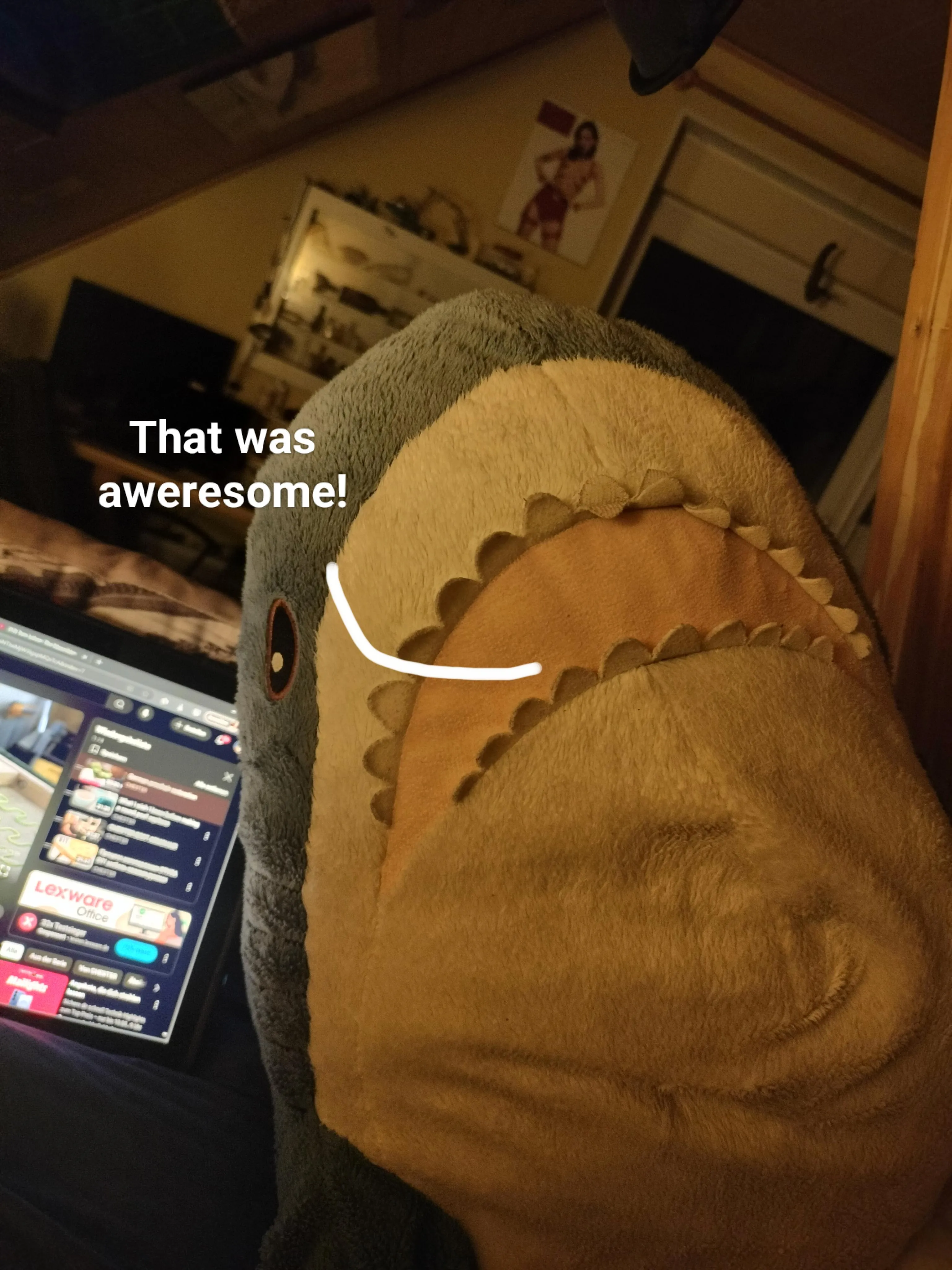 My haj after i finally did him.