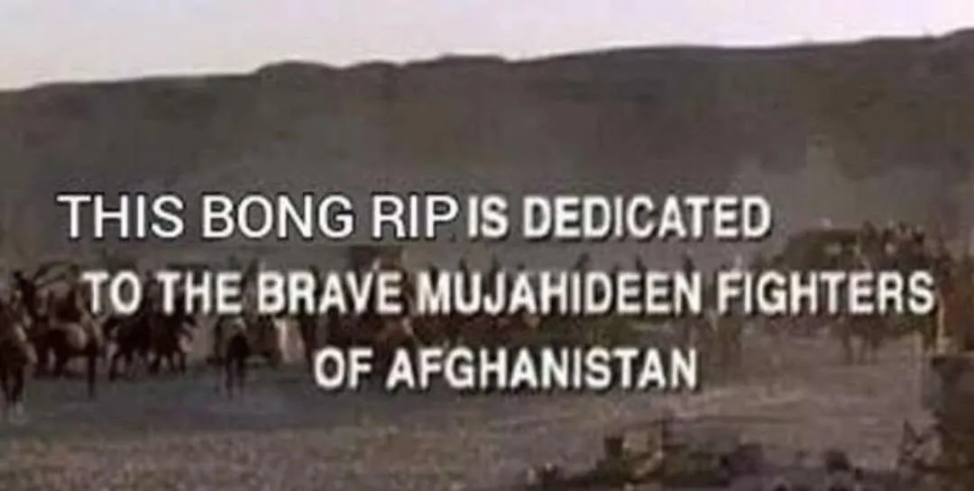 This bong hit transplant is dedicated to the Mujahideen who fucked me in my ass